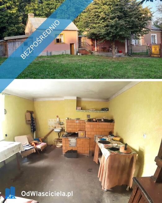 Dom, bud. gospodarcze i 3000m.kw. działki