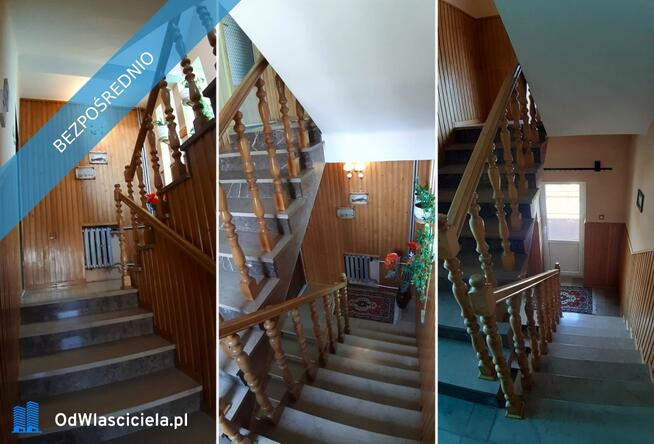 Duży dom na zadbanej działce.