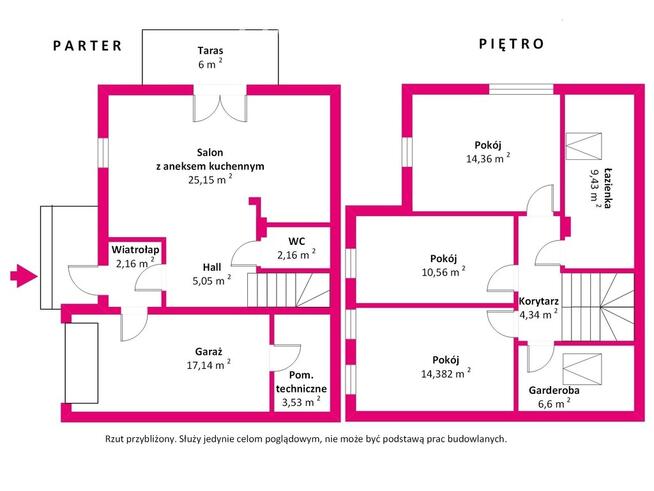 Nowoczesny dom 120,64m2– Osiedle Francuska