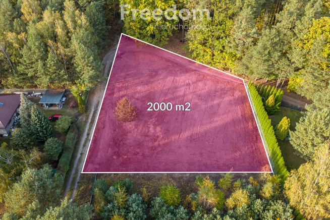 Okazja - Piękna działka budowlana w otulinie lasu