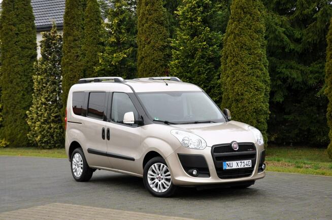 Fiat Doblo 2.0Multijet(135KM)*Klimatyzacja*Grzane fotele*Reling*Parktr*Alu16"ASO