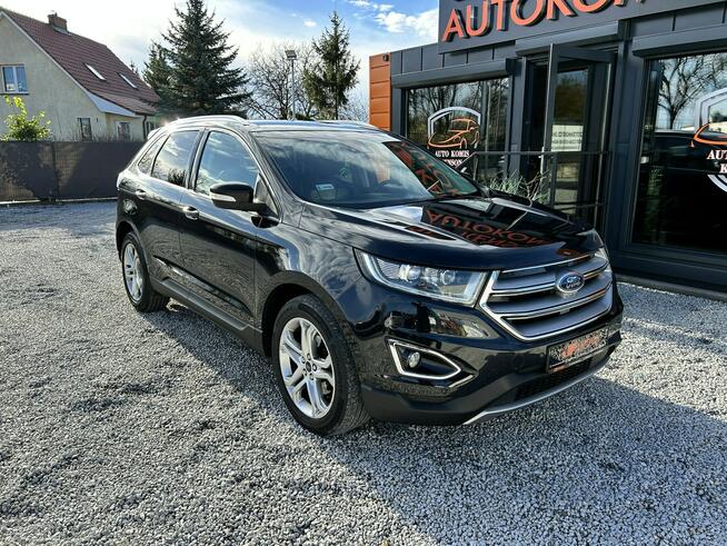 Ford EDGE 4x4, 1-Wł, Bezwypadkowy, Świeży Rozrząd, LED, Asystenci,Kamera Cofania