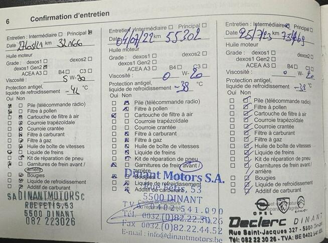 Opel Crossland X Pisemna Gwarancja 12 miesięcy