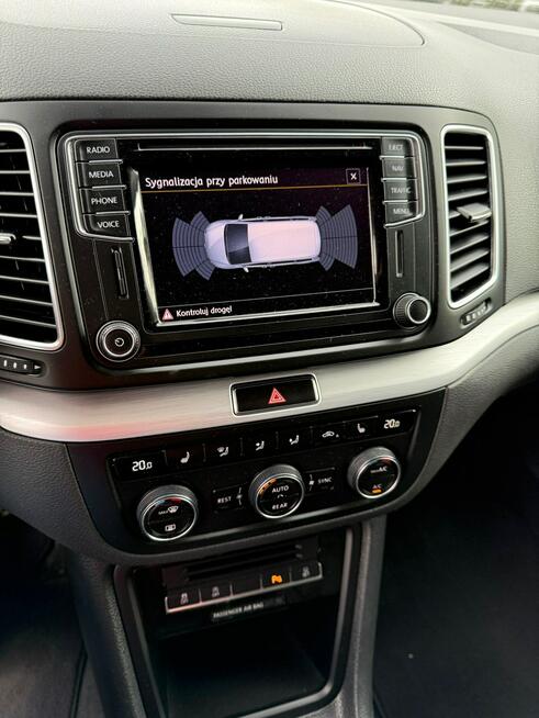 Volkswagen Sharan 2.0 TDI 150KM 7 Osób Nowy Rorząd Navi DSG Zarejestrowana w Polsce 2016