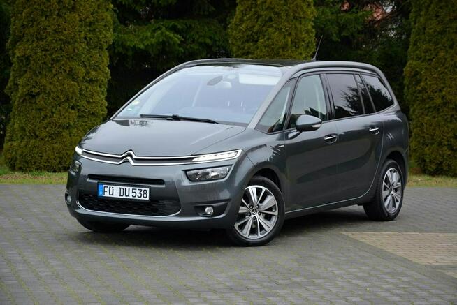 Citroen C4 Grand Picasso Exclusive Navi pół-skóry Kamera Ledy Masaże 2xParktronic ASO