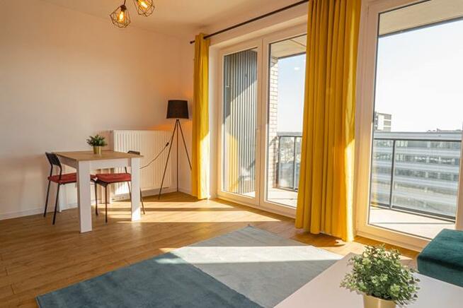 Nyska 91, Krzyki, jasna kawalerka z balkonem