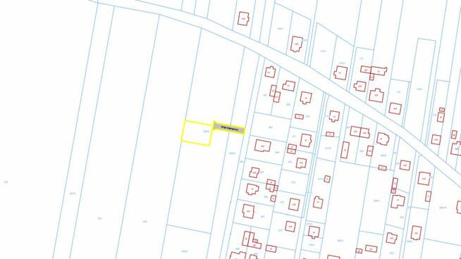 Działka budowlana Strzebiń gm. Koszęcin, Kościuszki