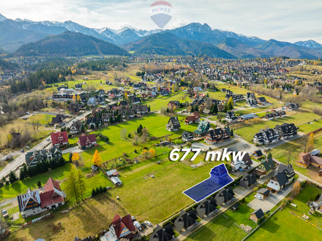 Widokowa działka Zakopane ul. Mrowce II