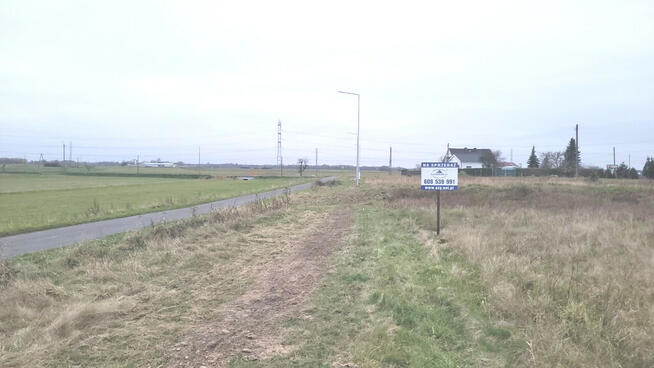 Działka budowlana-sprzedaż 9,10 ar Dobrzeń Wielki