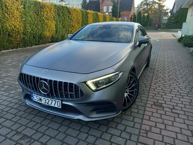 Mercedes CLS 450 3.0Benz 367KM 4-Matic AMG-Pakiet Szary Mat Full Opcja Zarejestrowany