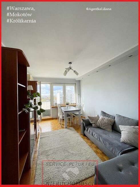 Mieszkanie Warszawa Mokotów, Królikarnia, Wojciecha Żywnego