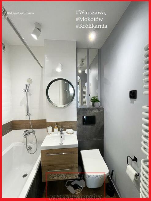 Mieszkanie Warszawa Mokotów, Królikarnia, Wojciecha Żywnego