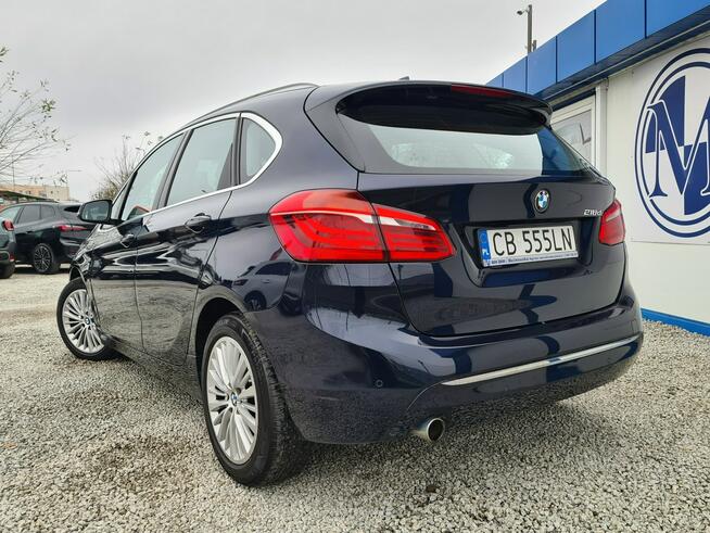 BMW 218 Salon PL Navi Skóra Grzane Fotele Xenon Ring 2xPDC El.Klapa Sensory