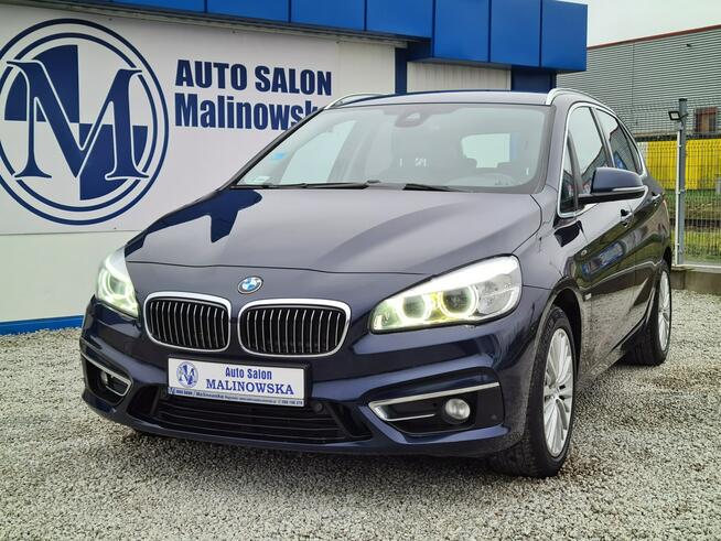 BMW 218 Salon PL Navi Skóra Grzane Fotele Xenon Ring 2xPDC El.Klapa Sensory