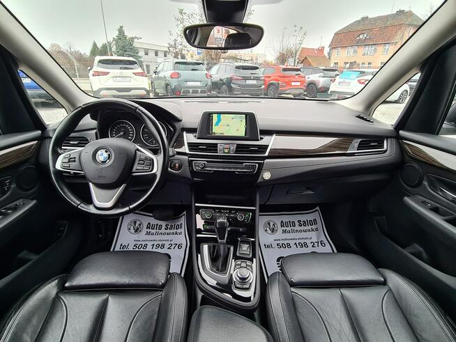 BMW 218 Salon PL Navi Skóra Grzane Fotele Xenon Ring 2xPDC El.Klapa Sensory
