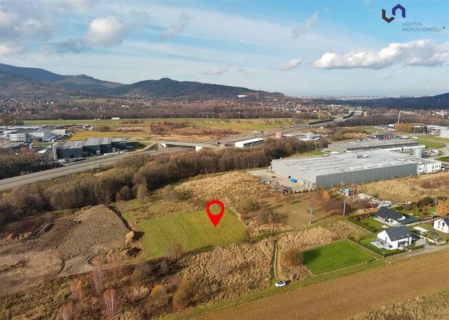 Działka usługowa Wilkowice Dworkowa, Dworkowa