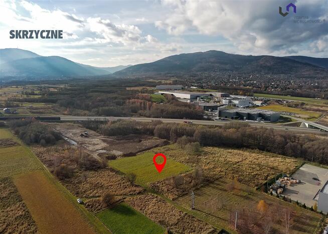 Działka usługowa Wilkowice Dworkowa, Dworkowa