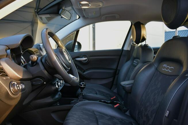 Fiat 500x euro6|asystent pasa ruchu|led|android|bluetooth|climatronic|pół skóra|