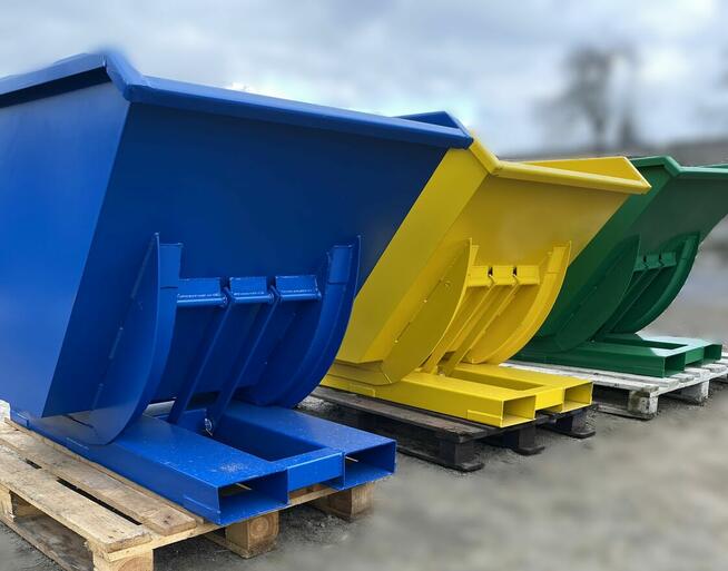Kontener samowyładowczy, pojemnik 0,5 m3 + GWARANCJA!