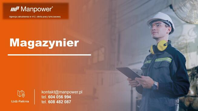 PRACA dla MAGAZYNIERA!