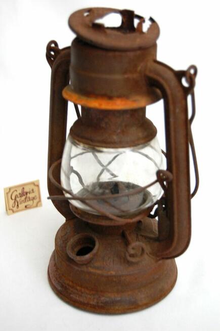 Stara lampa naftowa Feuerhand nr225 Medium II wojna światowa