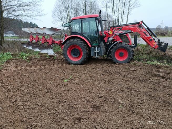 Pług obrotowy Zetor 4 skibowy, Lemken