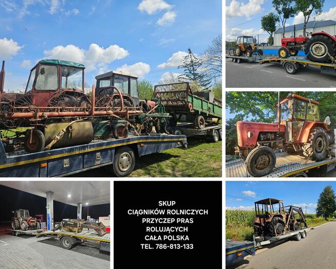 Ursus C-330, C360, t25, MF 255, 235 Prasa Rolująca