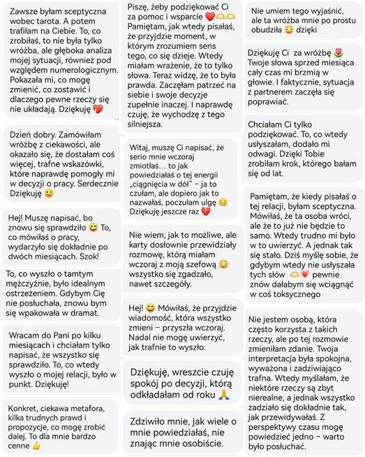 Tarot, Wróżba + Numerologia, Miłość, Praca, Pieniądze, 24h