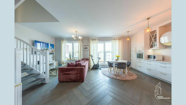 Dwupoziomowe mieszkanie w Kołobrzegu – Osiedle Bajkowe