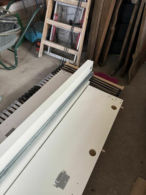 Łóżko Ikea Malm 160x200 Komplet: Rama Stelaż Materac