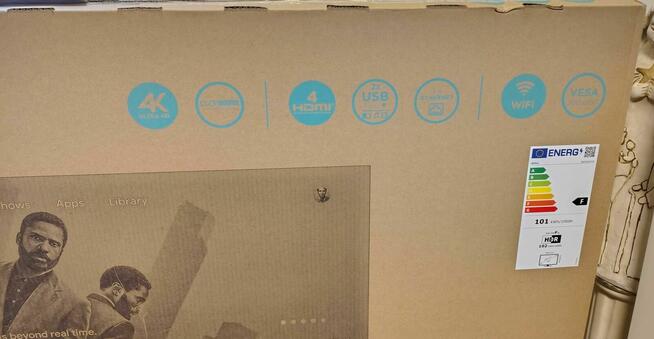 Telewizor marki Qilive Q65UA231B-TV65 4K-NOWY-GWARANCJA 24