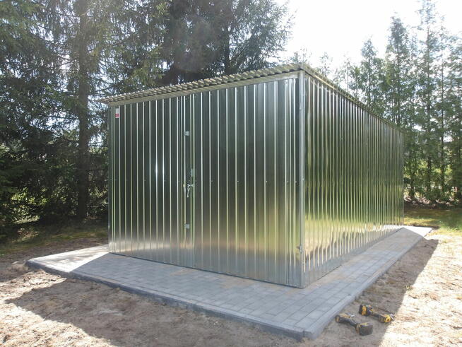 Garaż blaszak 3x5 pełny ocynk brama OBNIŻKA CENY