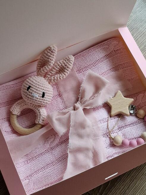 Wyprawka dla niemowlaka, baby shower, prezent, Zestaw 3 szt.