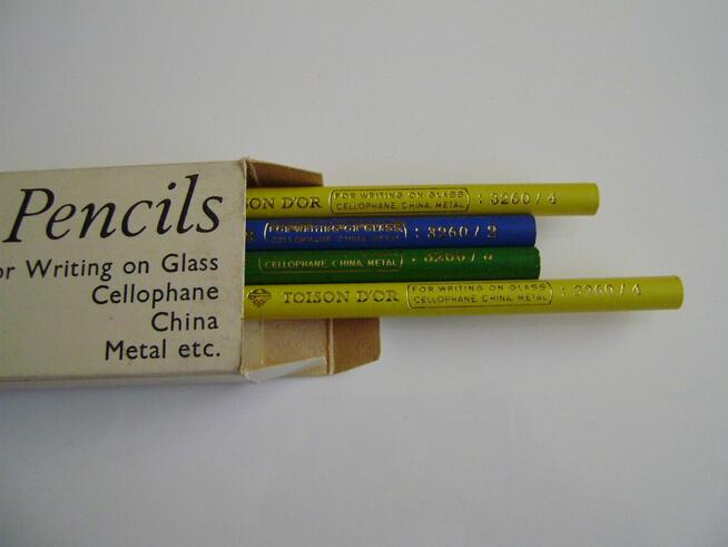 Stare ołówki Toison D Or 3260 Bohemia Works Czechoslovakia