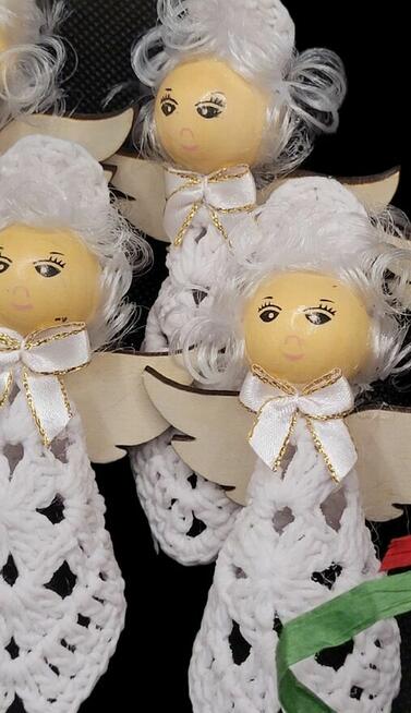 Aniołki na choinkę 5szt