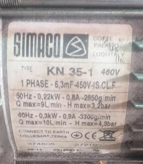 Pompa SIMACO KN 35-1