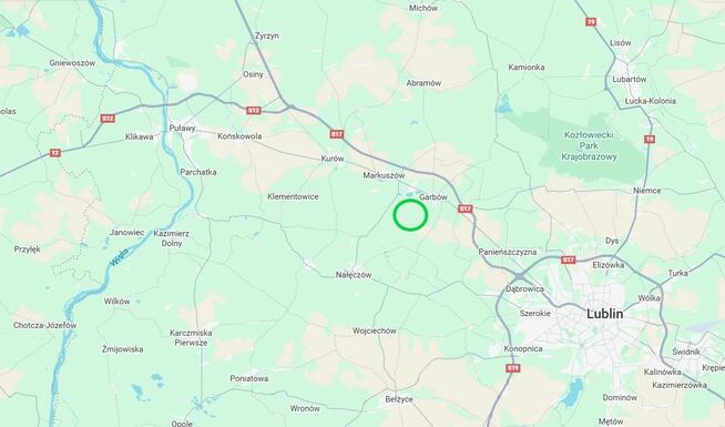 Sprzedam siedlisko w gminie Garbów