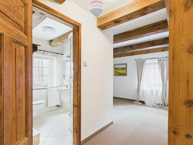 Odrestaurowana kamienica w Gniewie.