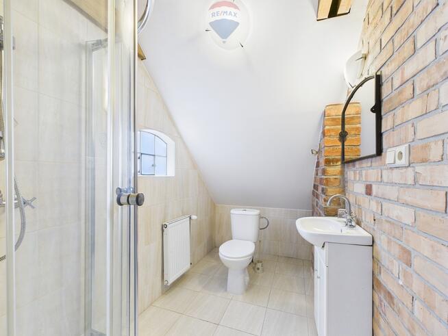 Odrestaurowana kamienica w Gniewie.