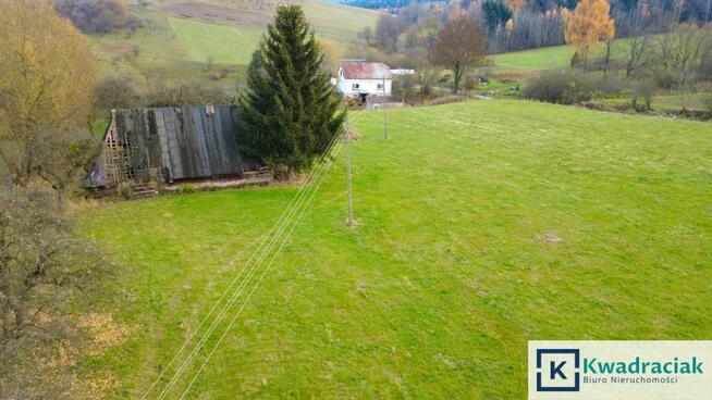 Działka rolna Nowosielce Kozickie gm. Ustrzyki Dolne,