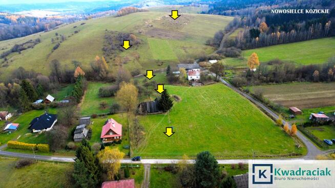 Działka rolna Nowosielce Kozickie gm. Ustrzyki Dolne,