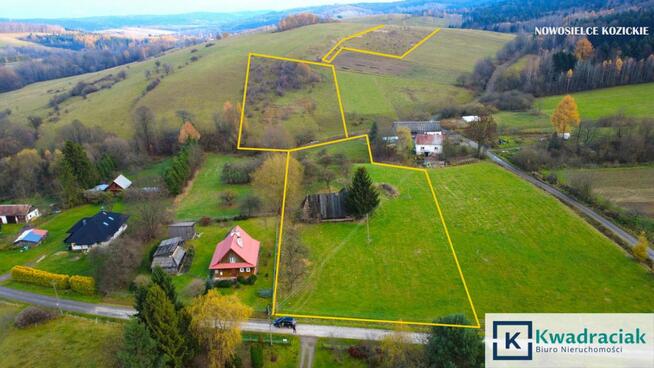 Działka rolna Nowosielce Kozickie gm. Ustrzyki Dolne,