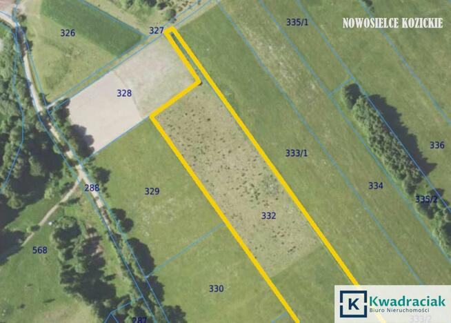 Działka rolna Nowosielce Kozickie gm. Ustrzyki Dolne,