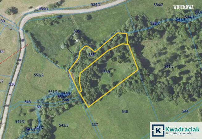 Działka rolna Nowosielce Kozickie gm. Ustrzyki Dolne,