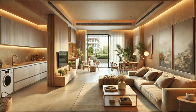 4 pokojowe mieszkanie w zabudowie szeregowej