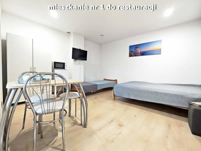 Restauracja z apartamentem oraz dodatkowymi lokalami