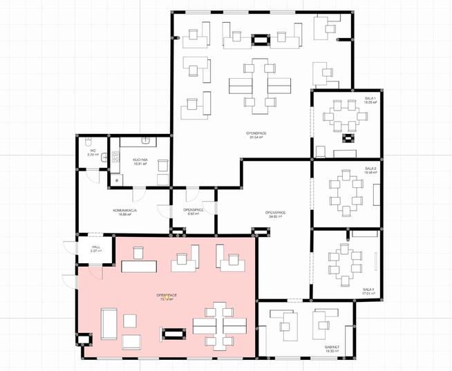 Okulickiego Lokale - 85, 77 i 108 m² - parking