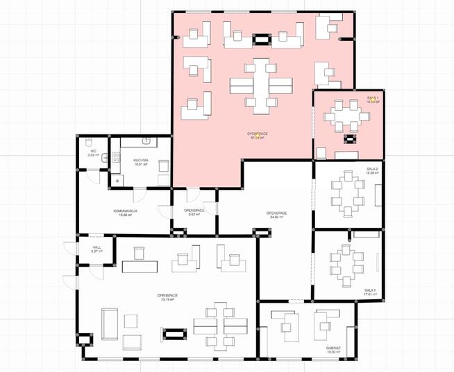 Okulickiego Lokale - 85, 77 i 108 m² - parking