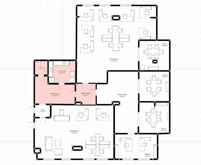 Okulickiego Lokale - 85, 77 i 108 m² - parking