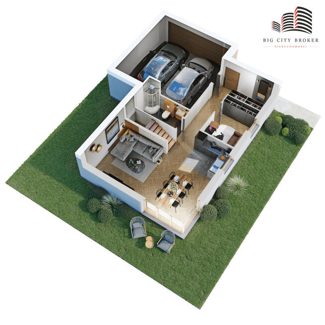 Dom Jakubowice Konińskie gm. Niemce, Cisowa